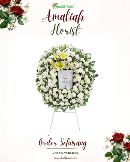 Krans Bunga Duka kota baru malang